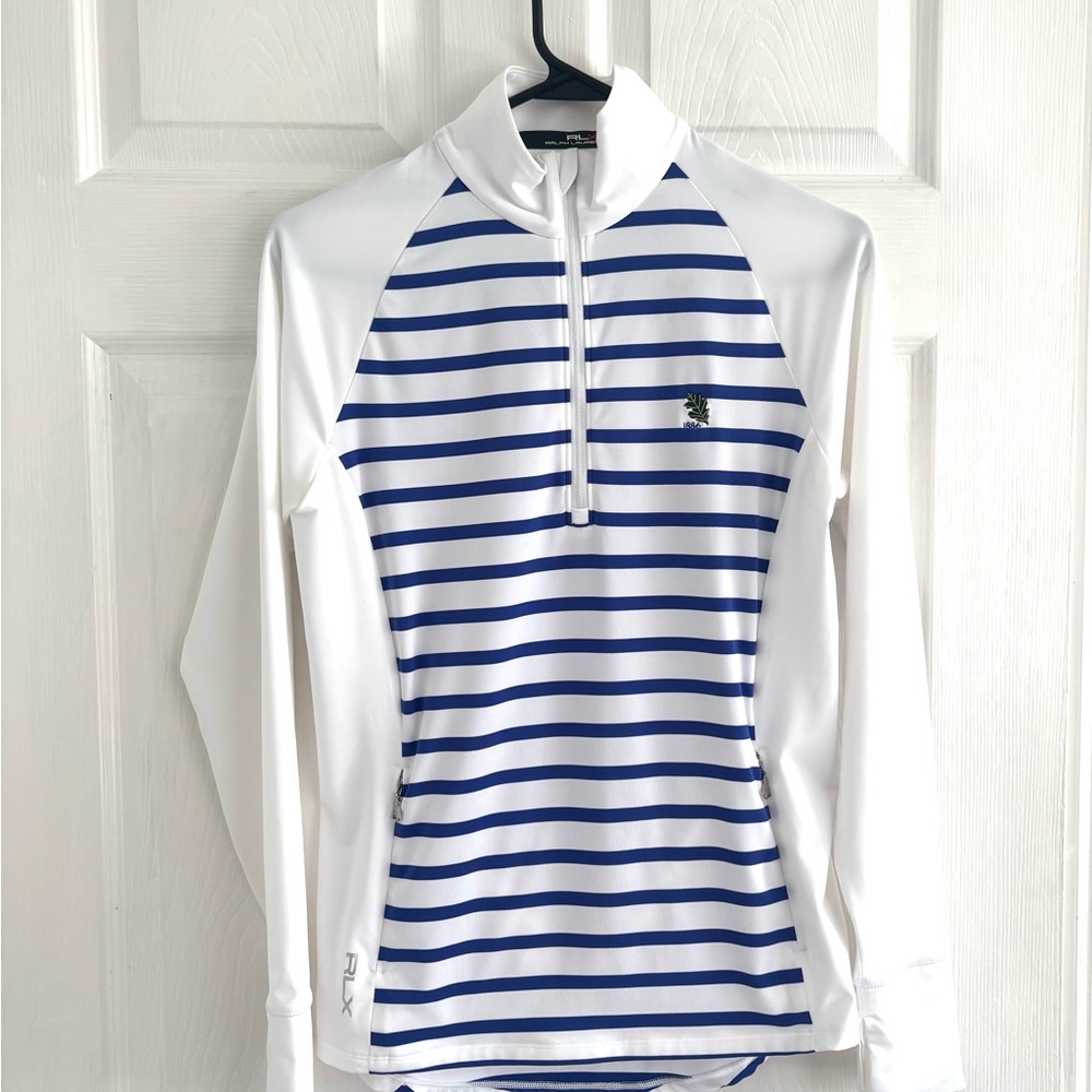 NWOT RLX Ralph Lauren golf half -zip pullover - Picture 4 of 13